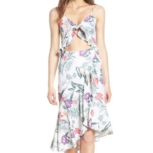 Mahari Cutout Midi Dress